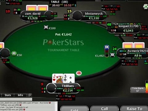 Poker Multi Tabling SnG 0.25€ 10 tables PokerStars - part 2