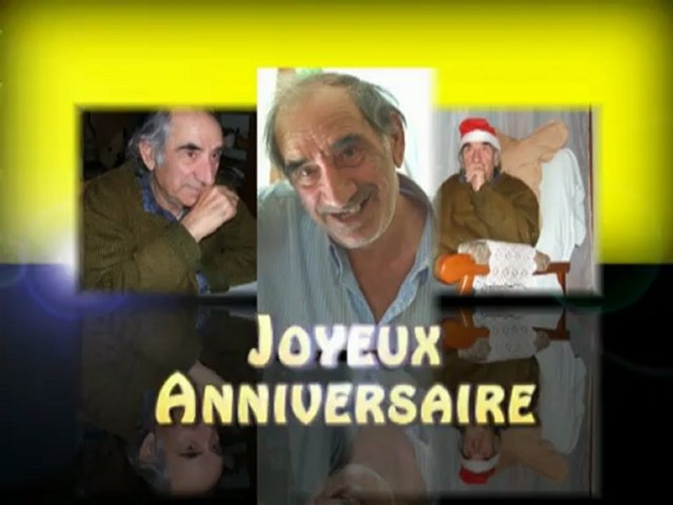Anniversaire Papa
