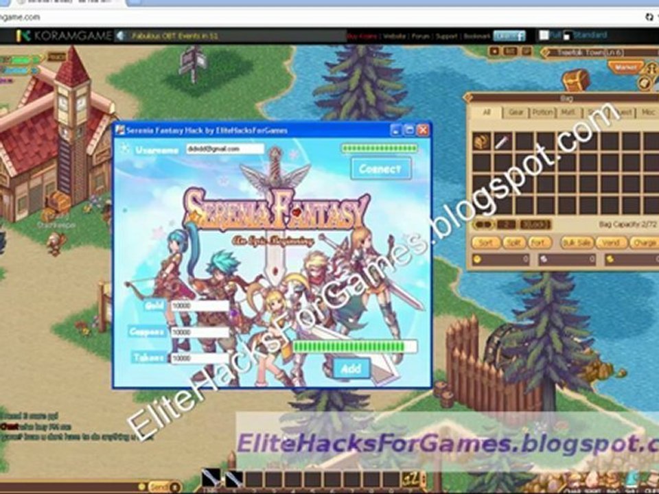 Serenia Fantasy Hack Cheats Tool [Gold, Coupons and Tokens] [PROOF]