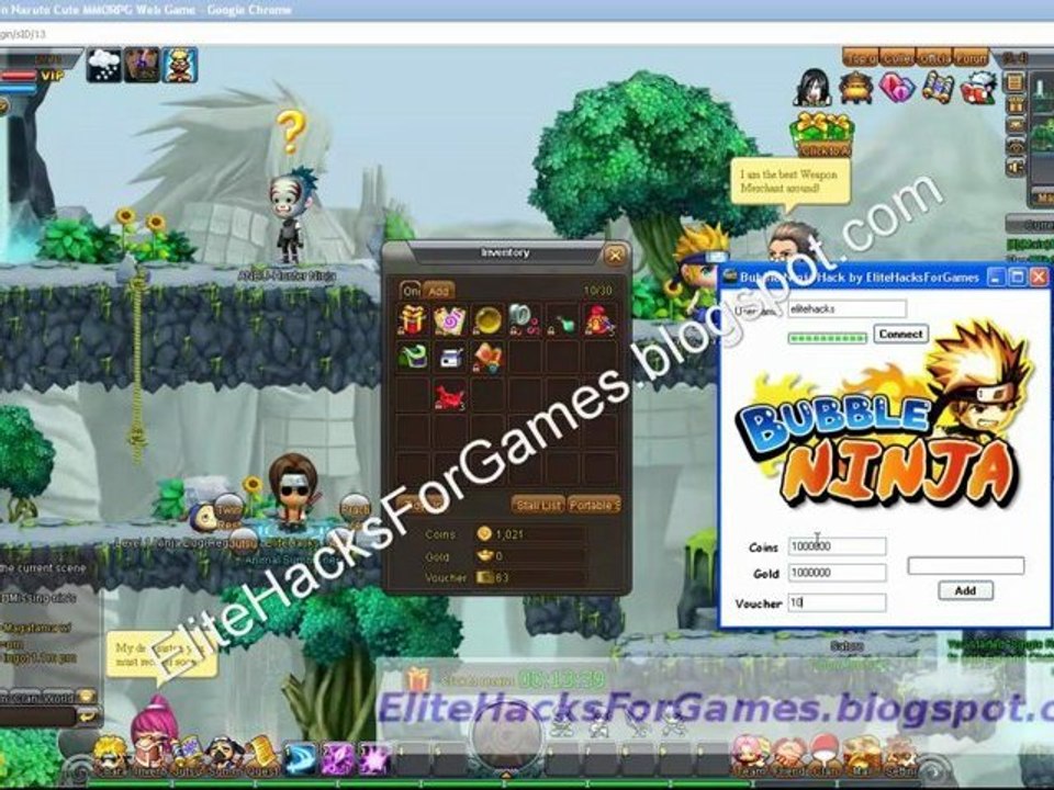 Bubble Ninja Hack Cheats Tool [Coins, Gold and Voucher] [PROOF]