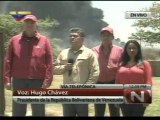 Presidente Hugo Chávez Frías decreta 3 días de duelo nacional por tragedia en Amuay