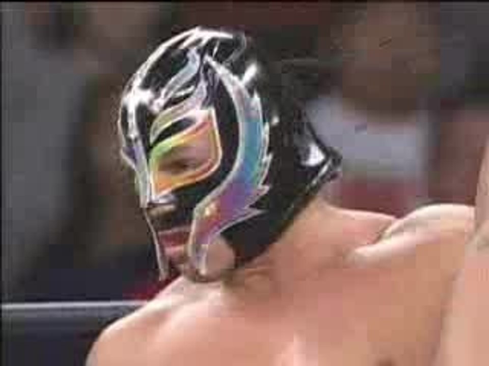 Rey Mysterio unmasked