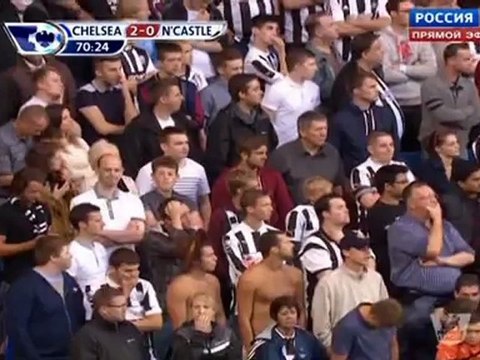 Челси - Нью-Касл Юнайтед 3-ий тур 2-ой тайм