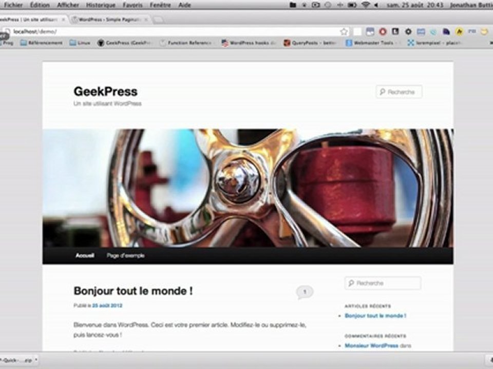 Installer WordPress en 1 clic avec WP Quick Install