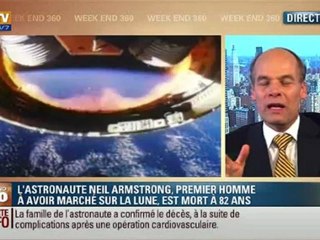 BFM TV : Neil Amstrong est décédé à l'âge de 82 ans