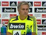 José Mourinho, entrenador del Real Madrid