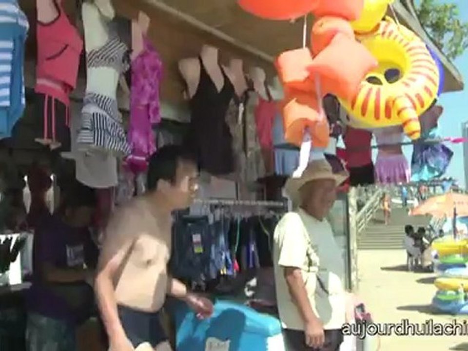La folie du facekini en Chine