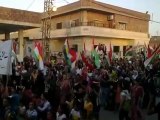 Syria فري برس   الحسكه الدرباسية ـ سبت المرأة الكوردية الثورية 25-8-2012 للإعلام