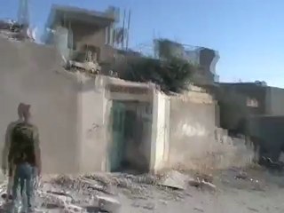 Syria فري برس  ريف ادلب حزانو آثار القصف بالطيران الميغ25 8 2012 ‫ج2