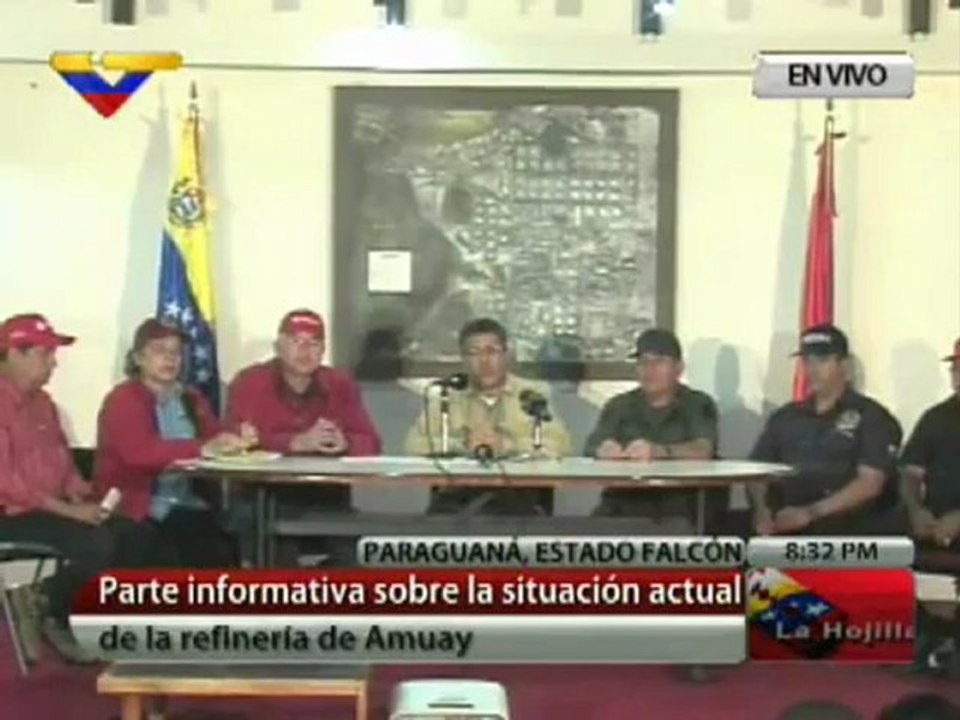 (VÍDEO) Jaua  Luego de remoción de escombros reportan 39 fallecidos en Amuay