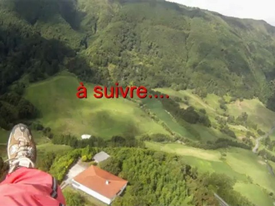 vol sur les volcans des Açores