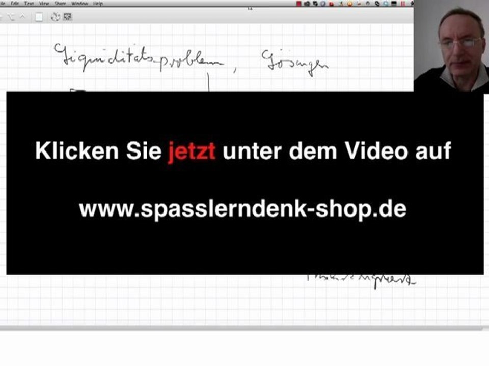 Bank, Liquidität, Lösung