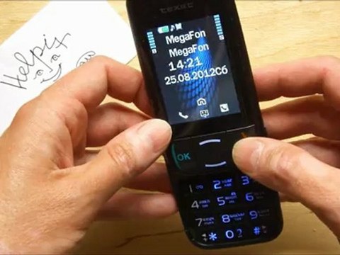 teXet TM-B410 - демонстрация работы