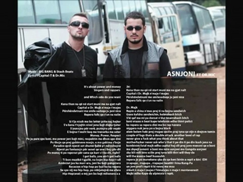 Capital T feat. Dr.Mic - Asnjoni Official Lyrics HD