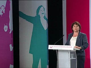 Martine Aubry : "Soyez militants plus que jamais!"