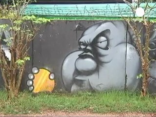 Birmanie : les tags urbains, preuve d'une libre expression ?