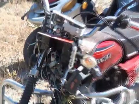 DURSUNBEY TERMİNALİ ÜZERİNDE KAZA