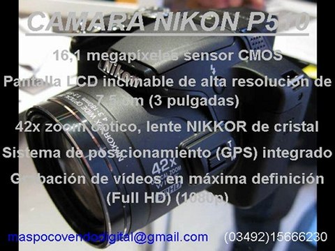 Mas poco vendo,Nikon P510 Rafaela,Mas poco vendo Rafaela