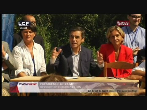 François Fillon à la rencontre des militants dans la Sarthe