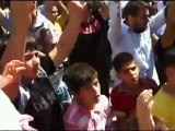 Syria فري برس  ادلب  كلمة صالح الحموي في بنش  26-8-2012