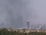 Syria فري برس  درعا الحراك تصاعد اعمدة الدخان اثر القصف الهمجي 26-8-2012