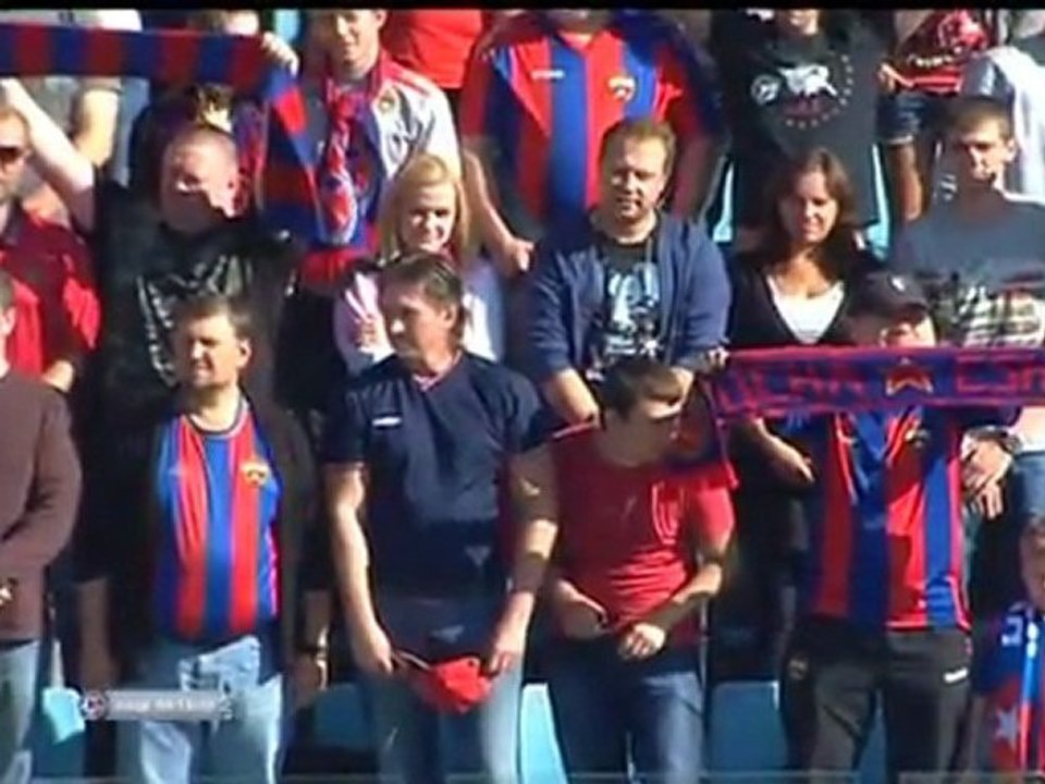 ЦСКА -Крылья Советов, 6 тур 2012, 1 тайм