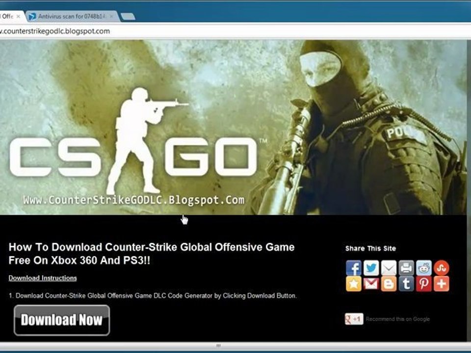 How to Get Counter-Strike Global Offensive Game Crack Free on Xbox 360 And  PS3!! - video Dailymotion