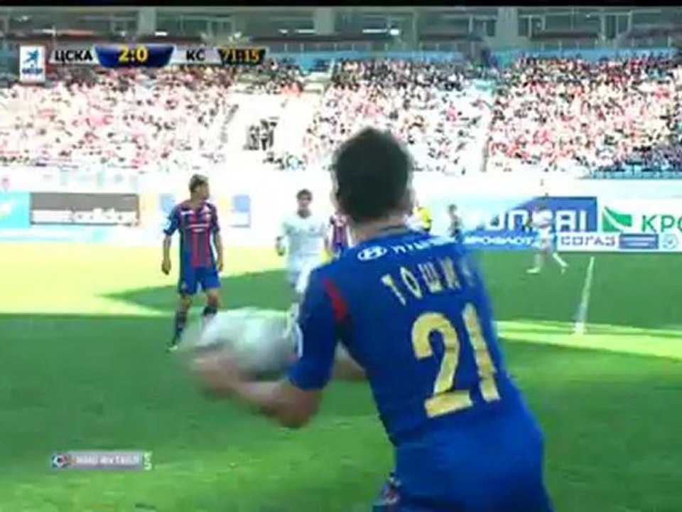 ЦСКА - Крылья Советов, Второй тайм