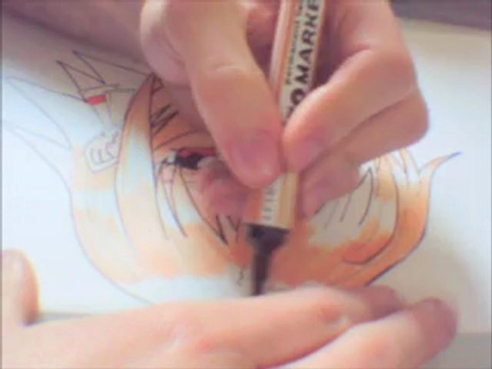 démonstration de dessin colo