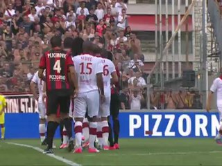 But Nemanja PEJCINOVIC (43ème) - OGC Nice - LOSC Lille (2-2) - saison 2012/2013
