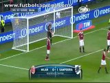 Milan Vs Sampdoria 0-1, (Serie A 2012-13)