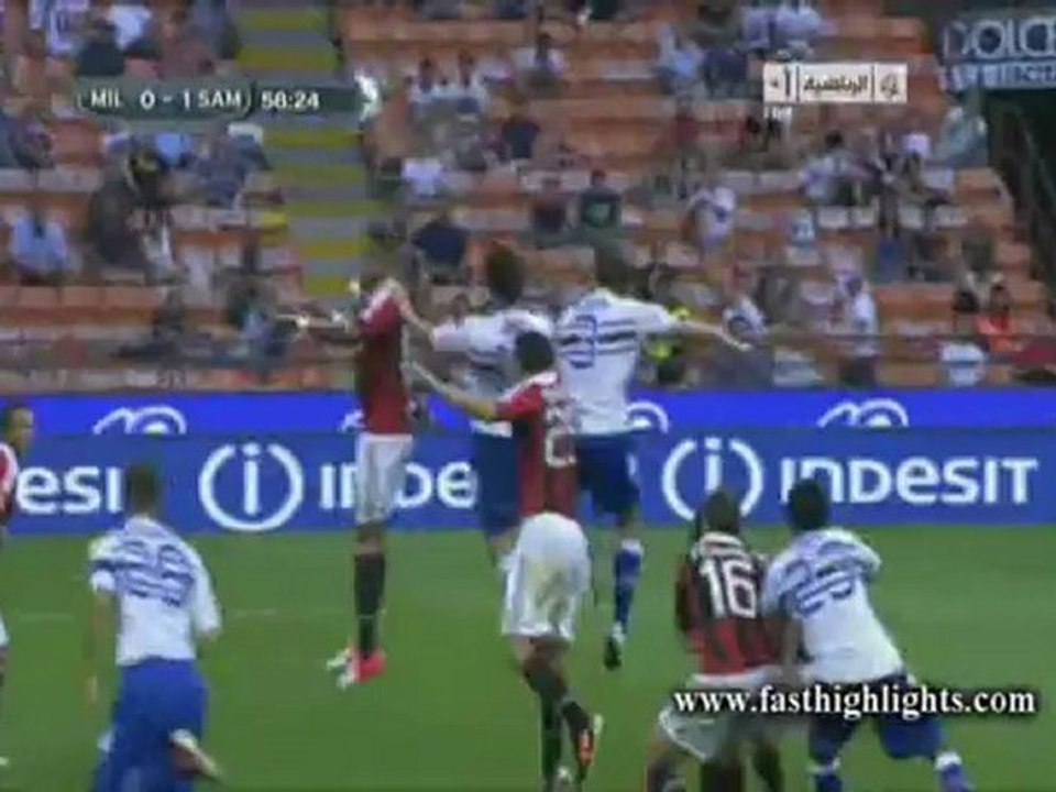 AC Milan 0-1 Sampdoria