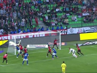But François MARQUE (28ème) - Stade Rennais FC - SC Bastia (3-2) - saison 2012/2013