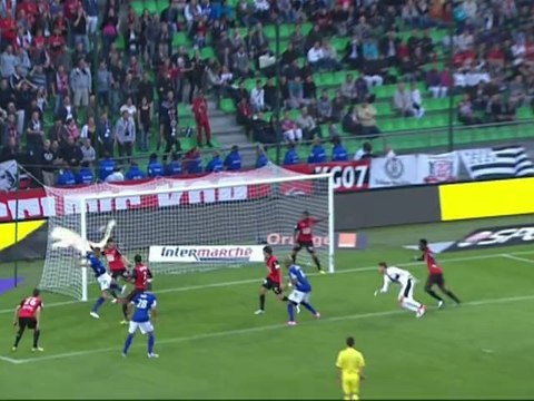 But François MARQUE (28ème) - Stade Rennais FC - SC Bastia (3-2) - saison 2012/2013