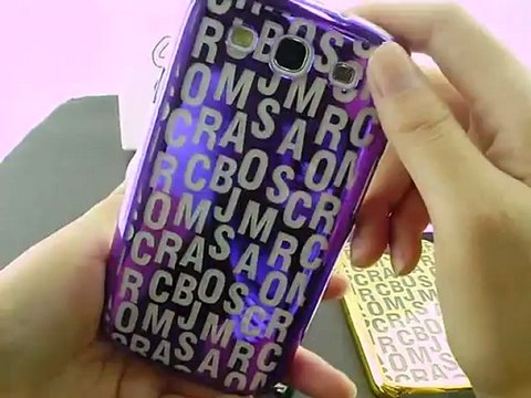 SW-BOX Full Letters Snap on Hard Case for Samsung i9300 Galaxy S3