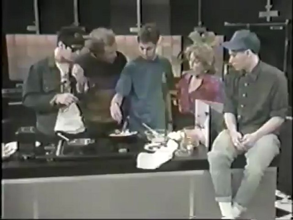Beastie Boys cooking on TV (1987)