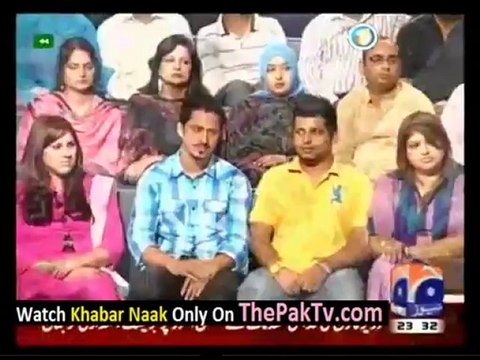 Khabar Naak With Aftab Iqbal - 26th August 2012
