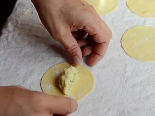 Façonnage des culurgiones