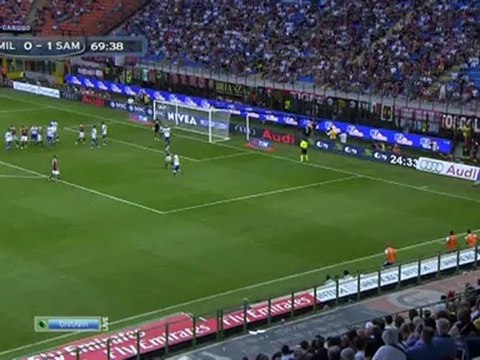 Милан - Сампдория 2-й тайм