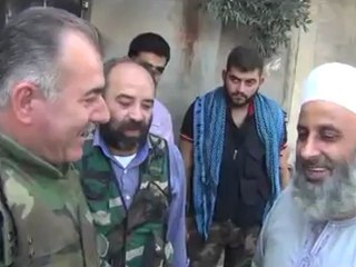 Syria فري برس   حلب العقيد عبد الجبار عكيدي بسيف الدولة بحلب  26-8-2012
