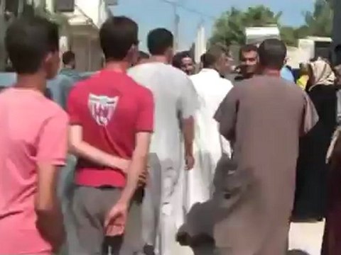 Syria فري برس ادلب إحتفال ثوار وأهالي جبل الزاوية مرعيان بالنصر في أريحا 26 8 2012