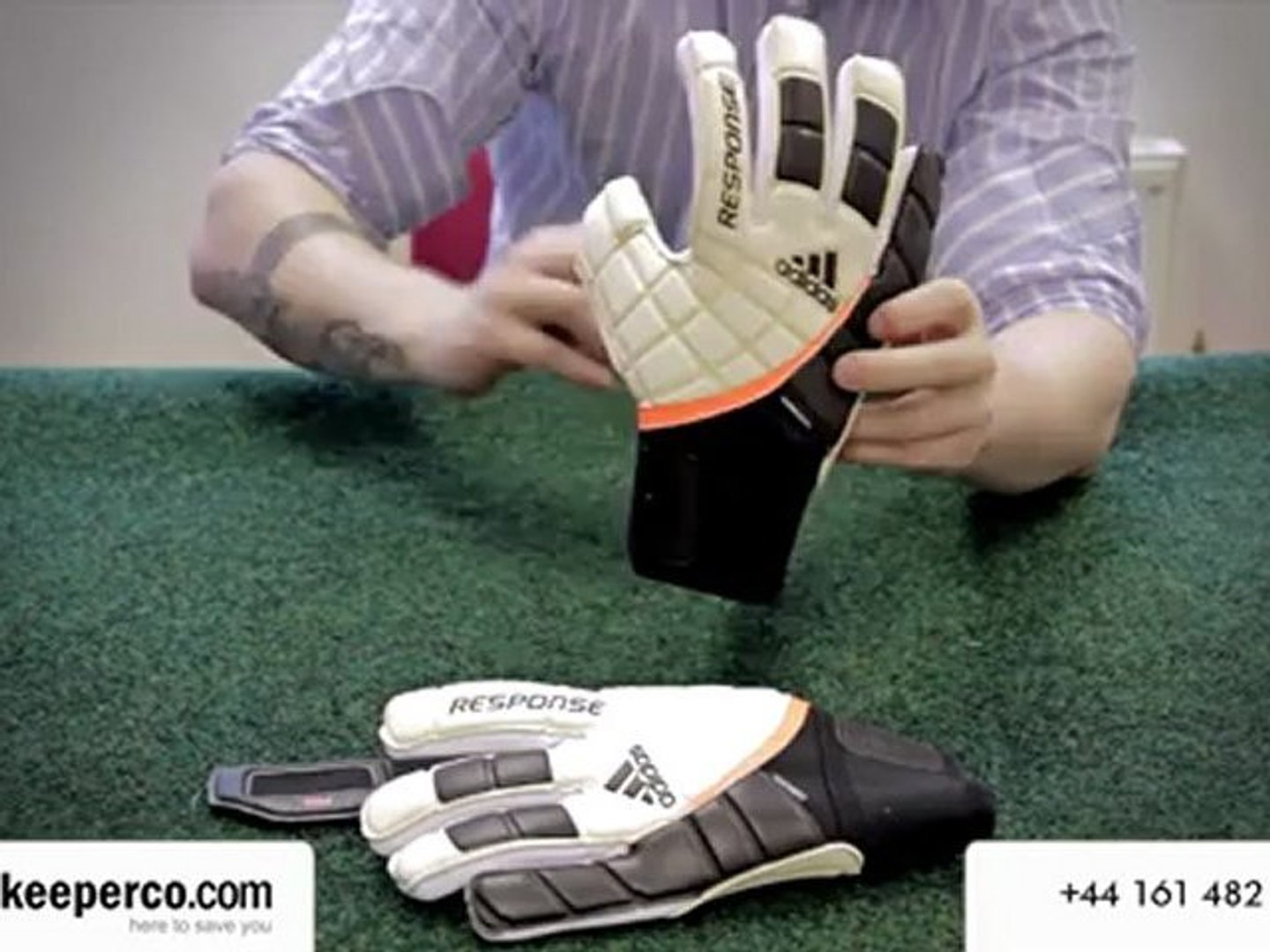 Adidas response goalkeeper store gloves