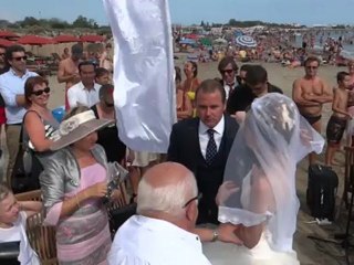 CAP D'AGDE - 2012 - Gaelle et Yohann  - La tête dans les nuages et les pieds dans le sable