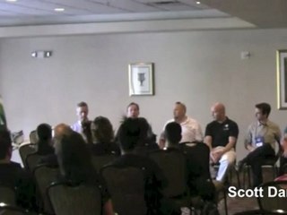 Scott Dartnall at the 2012 World Massage Festival Student Day