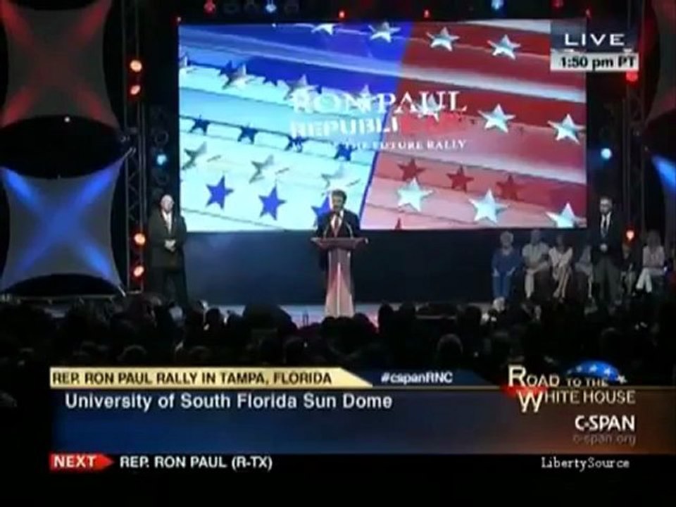 Rand Paul speech at Ron Paul "We Are the Future" rally 8/26/12
