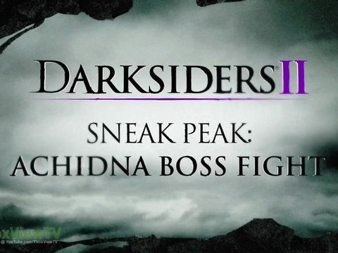Darksiders 2 | Achidna Boss Fight Tips | 2012 | HD