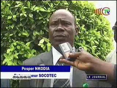 Don de matériel informatique à mairie centrale de Pointe-Noire