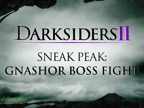 Darksiders 2 | Gnashor Boss Fight Tips | 2012 | HD