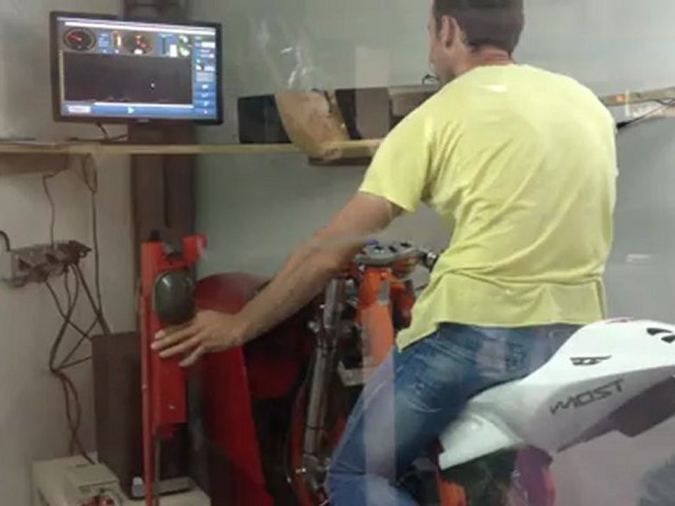 nouveau moteur au banc