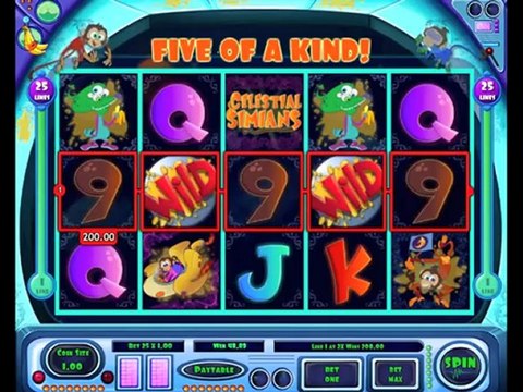 Celestial Simians - Jackpotjoy Slots Machines on Facebook